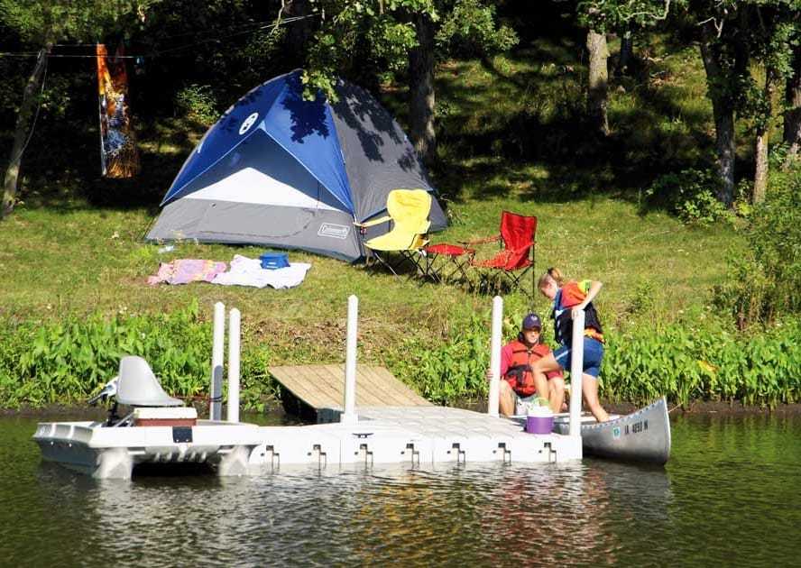 1000 Series Low-Profile Floating Docks by Connect-A-Dock