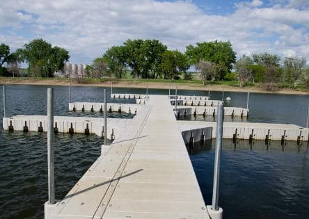 State park marina dock