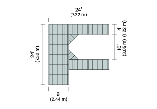 Model FPK2015 dock package