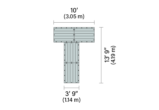 Model TPK1012 dock package