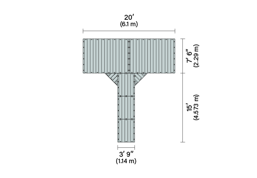 Model TPK1015 dock package